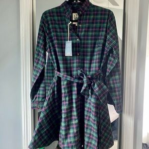 KJP Cozy Cabin Flannel Dress